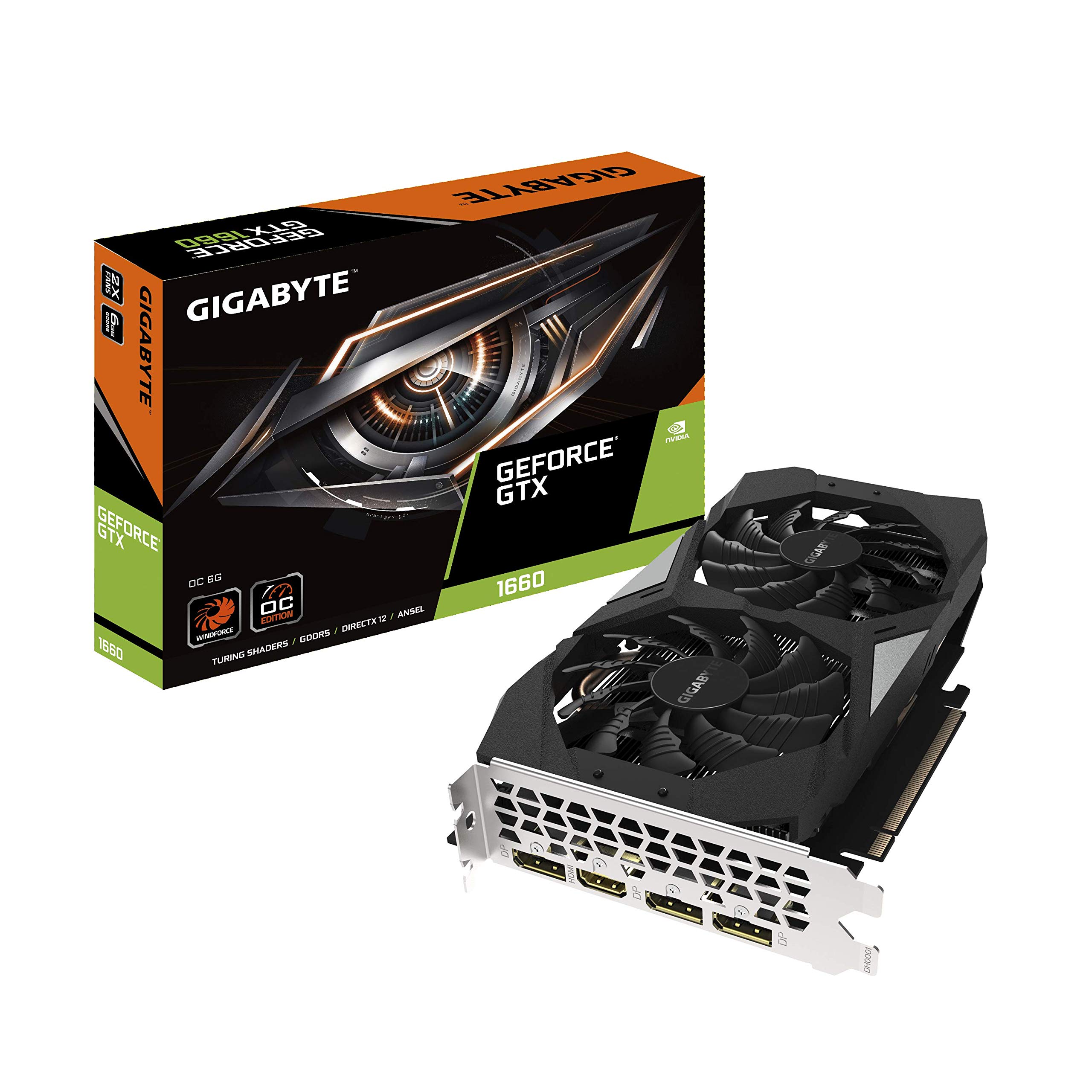 Amazon | GIGABYTE NVIDIA GeForce GTX 1660 搭載 グラフィックボード