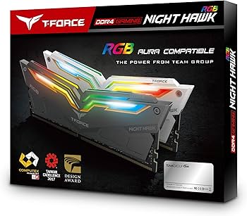Amazon | TEAMGROUP T-Force Night Hawk RGB 3200MHz 16GB キット