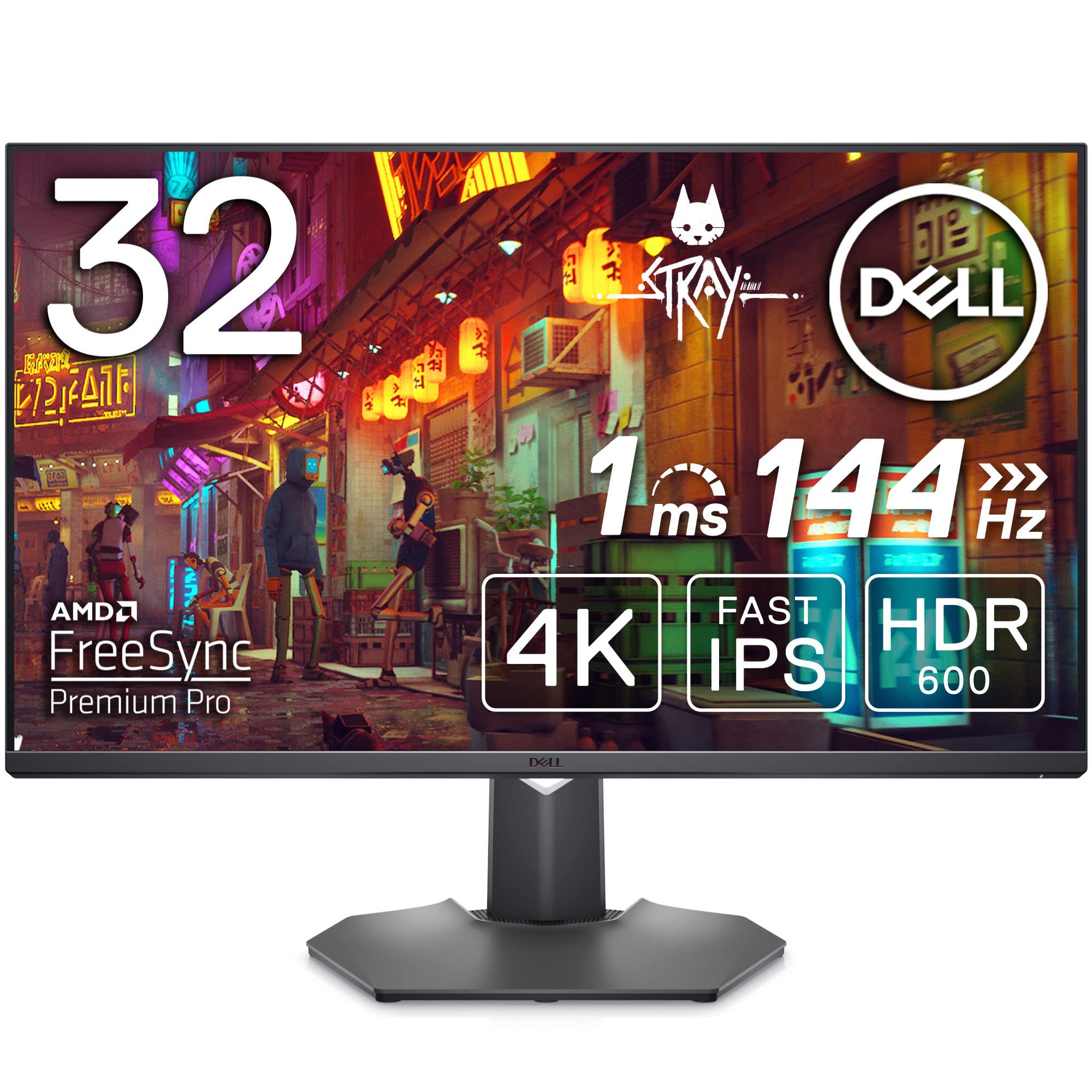 Amazon.co.jp: Dell G3223Q 32インチ 4Kゲーミングモニター(3年間無輝