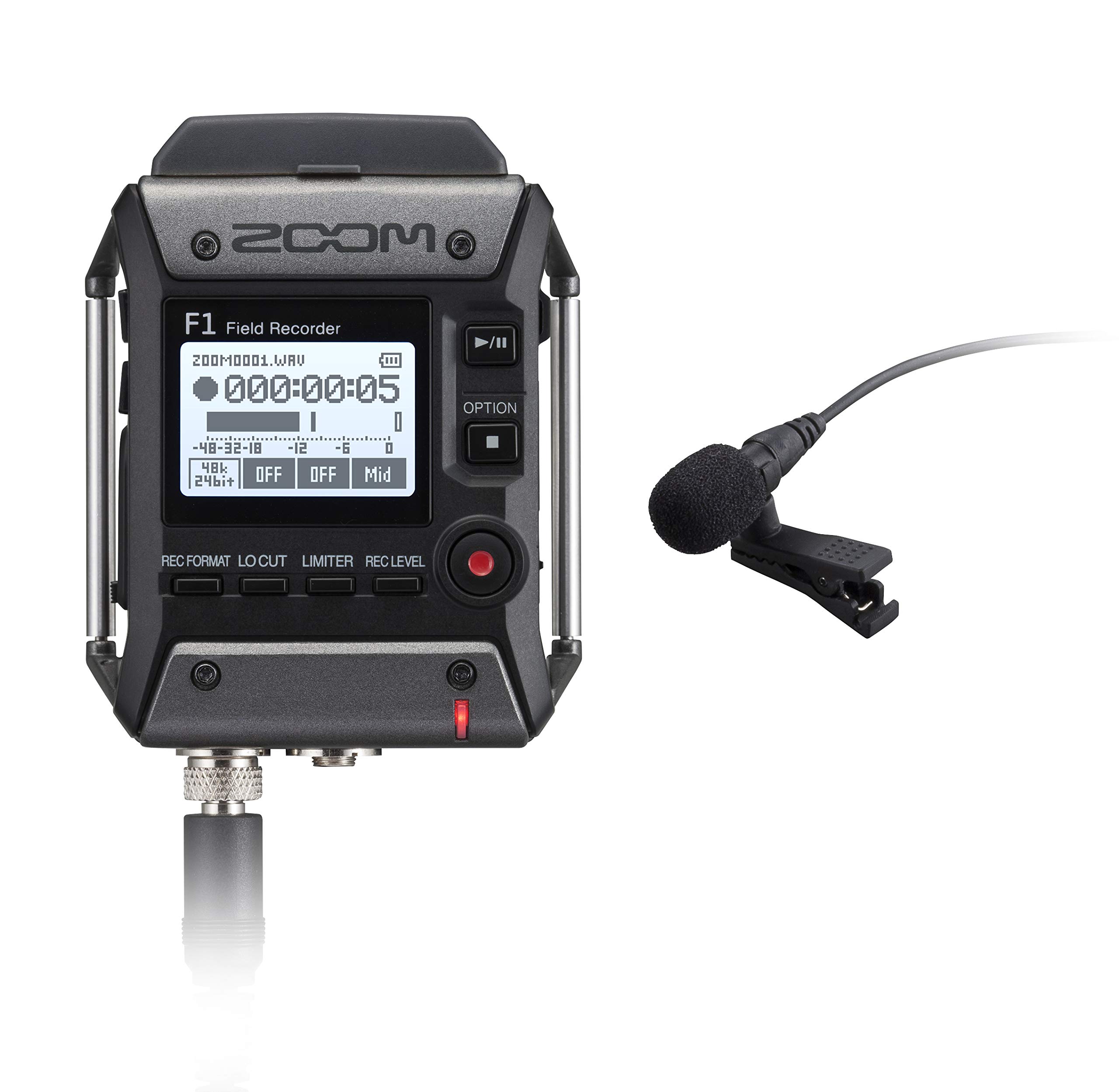 Amazon.com: Zoom F1-LP Lavalier Body-Pack Recorder, Audio for