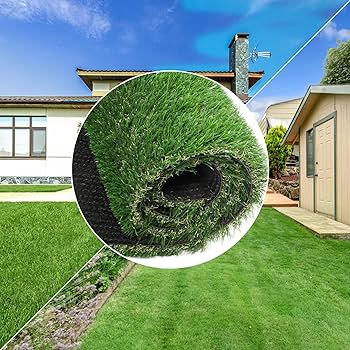 Amazon.com: Weidear Artificial Grass Thick Turf 10 ft x 70 ft,1.38