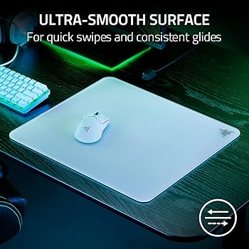 Amazon.com: Razer Atlas Tempered Glass Gaming Mouse Mat: Ultra