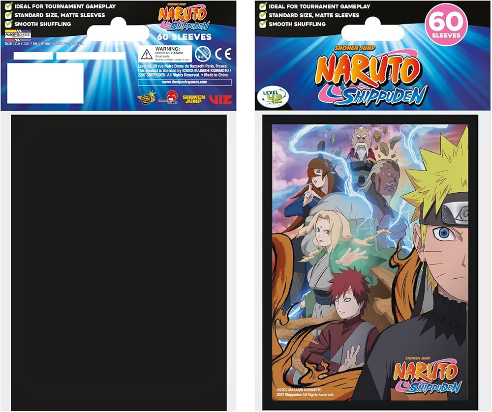 Amazon.co.jp: NARUTO - ナルト - 日本サイズスリーブ Ninja Fight