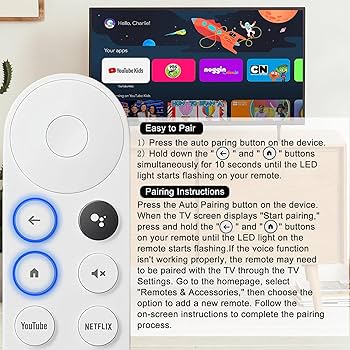 Amazon.com: Replacement for Google Chromecast Remote (G9N9N