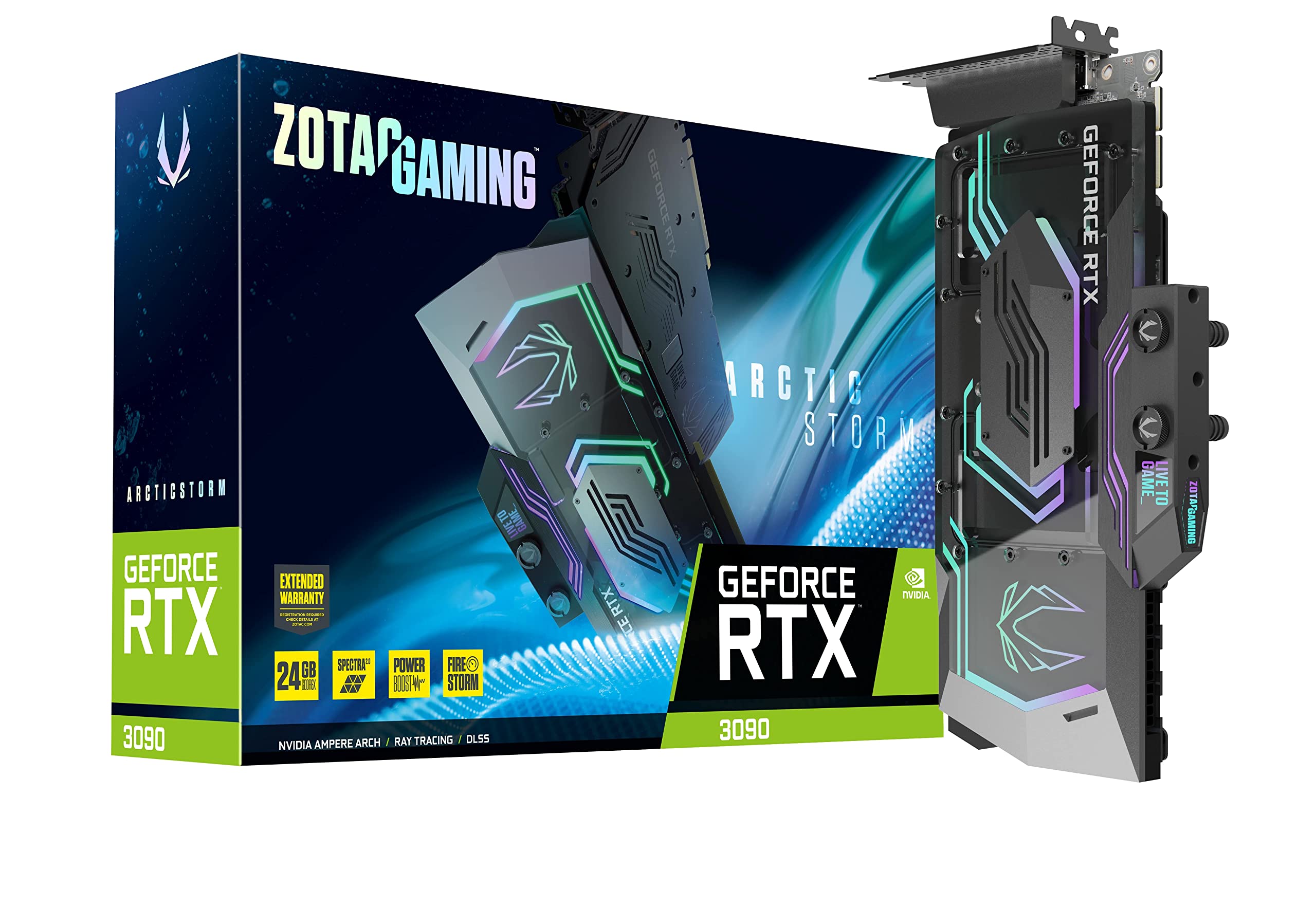 Amazon.com: ZOTAC Gaming GeForce RTX™ 3090 ArcticStorm 24GB GDDR6X