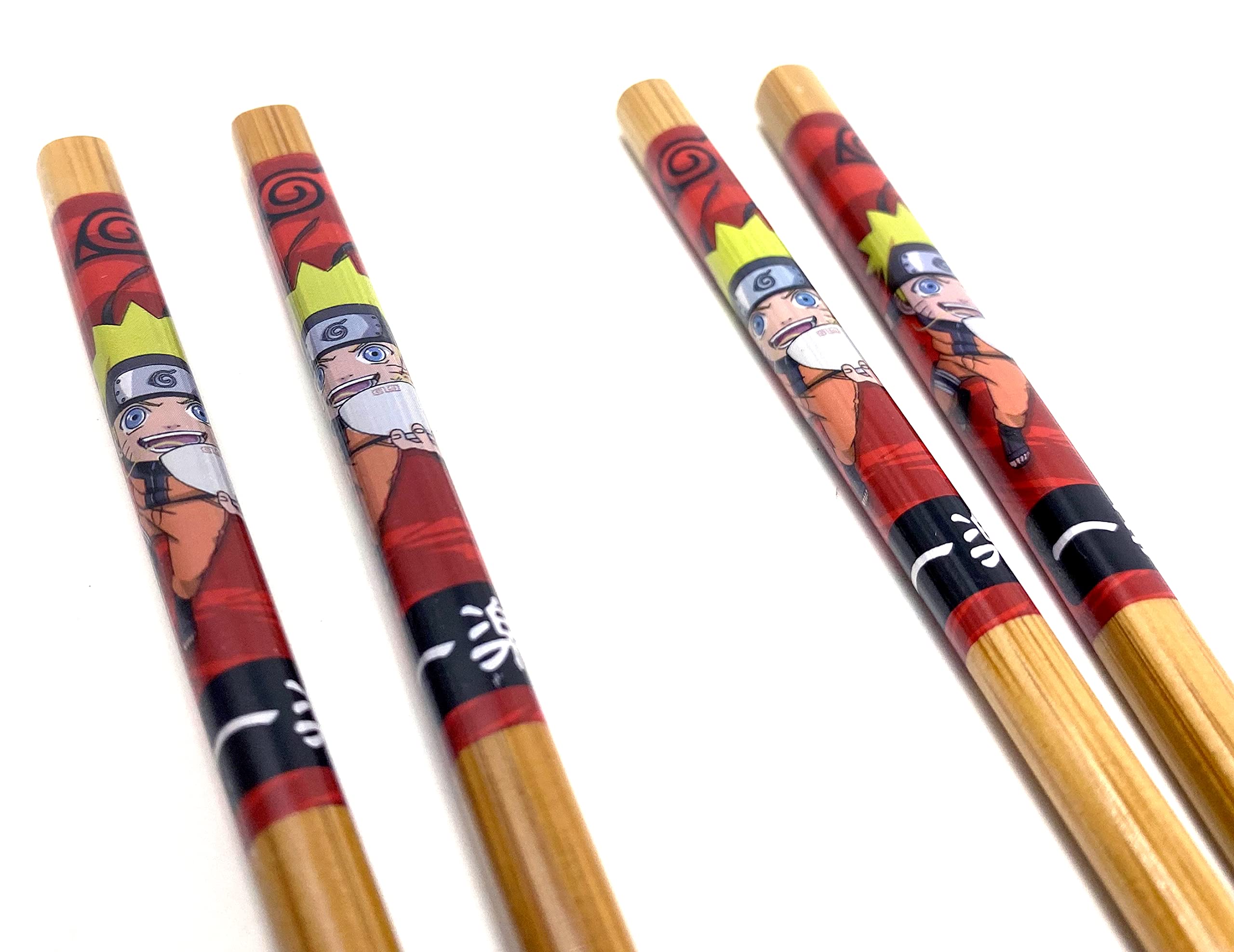 NARUTO疾風伝 20周年記念品 箸セット NARUTO THE GALLERY 桐箱入り 箸