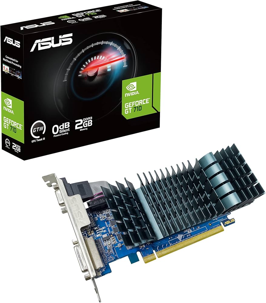 Amazon | ASUS NVIDIA GeForce GT 710 グラフィックスカード (PCIe 2.0