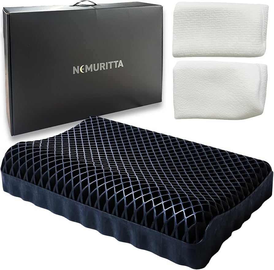 Amazon｜【医師推薦】 NEMURITTA(ネムリッタ) 枕 ダイヤモンド格子×三