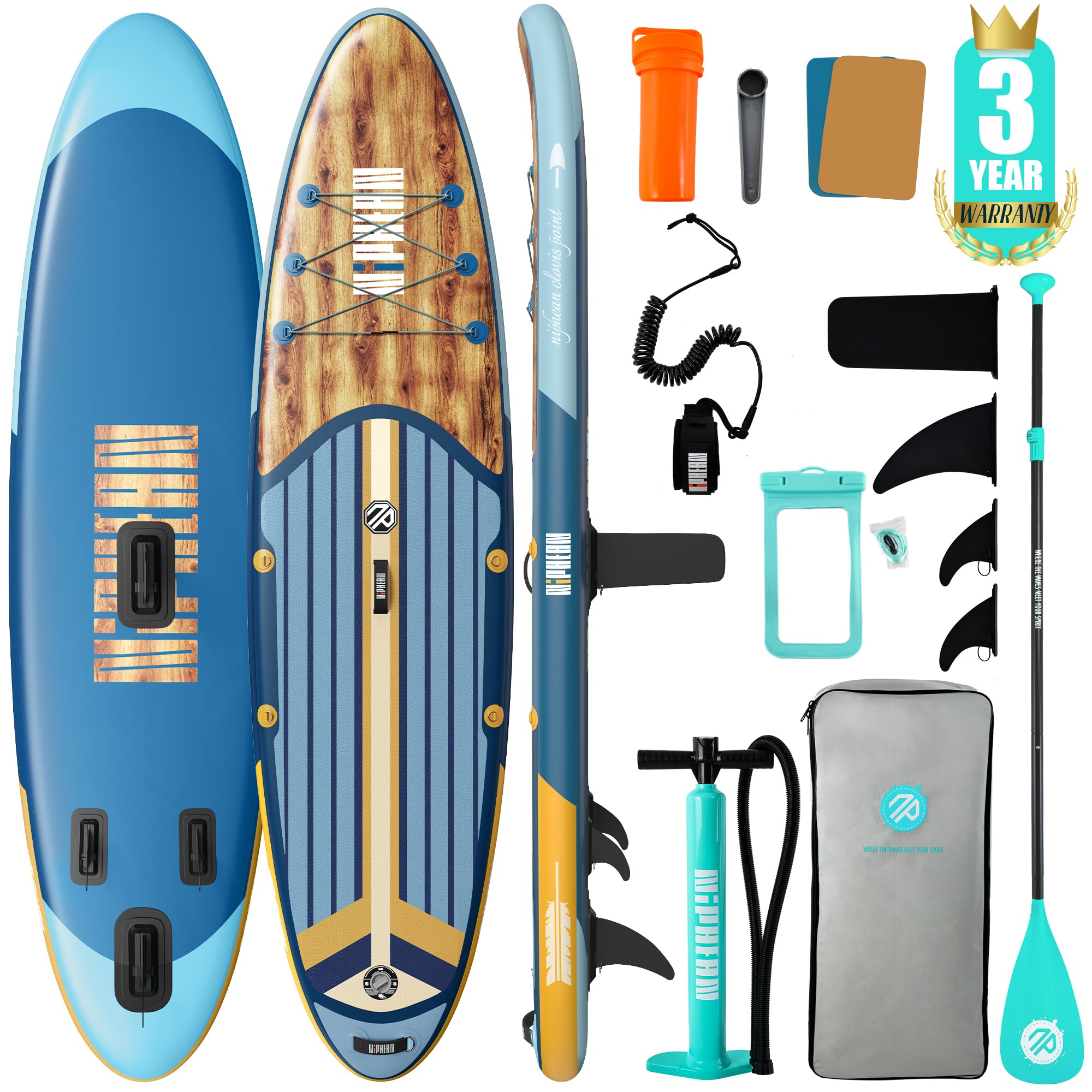 Amazon | Niphean サップボード インフレータブル スタンドアップ