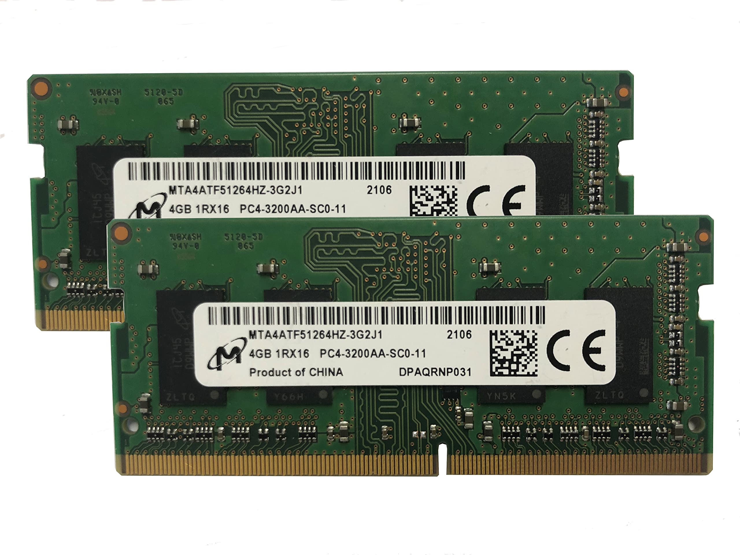 Amazon.co.jp: MICRON 8GB キット (2 x 4GB) DDR4 3200MHz PC4-25600