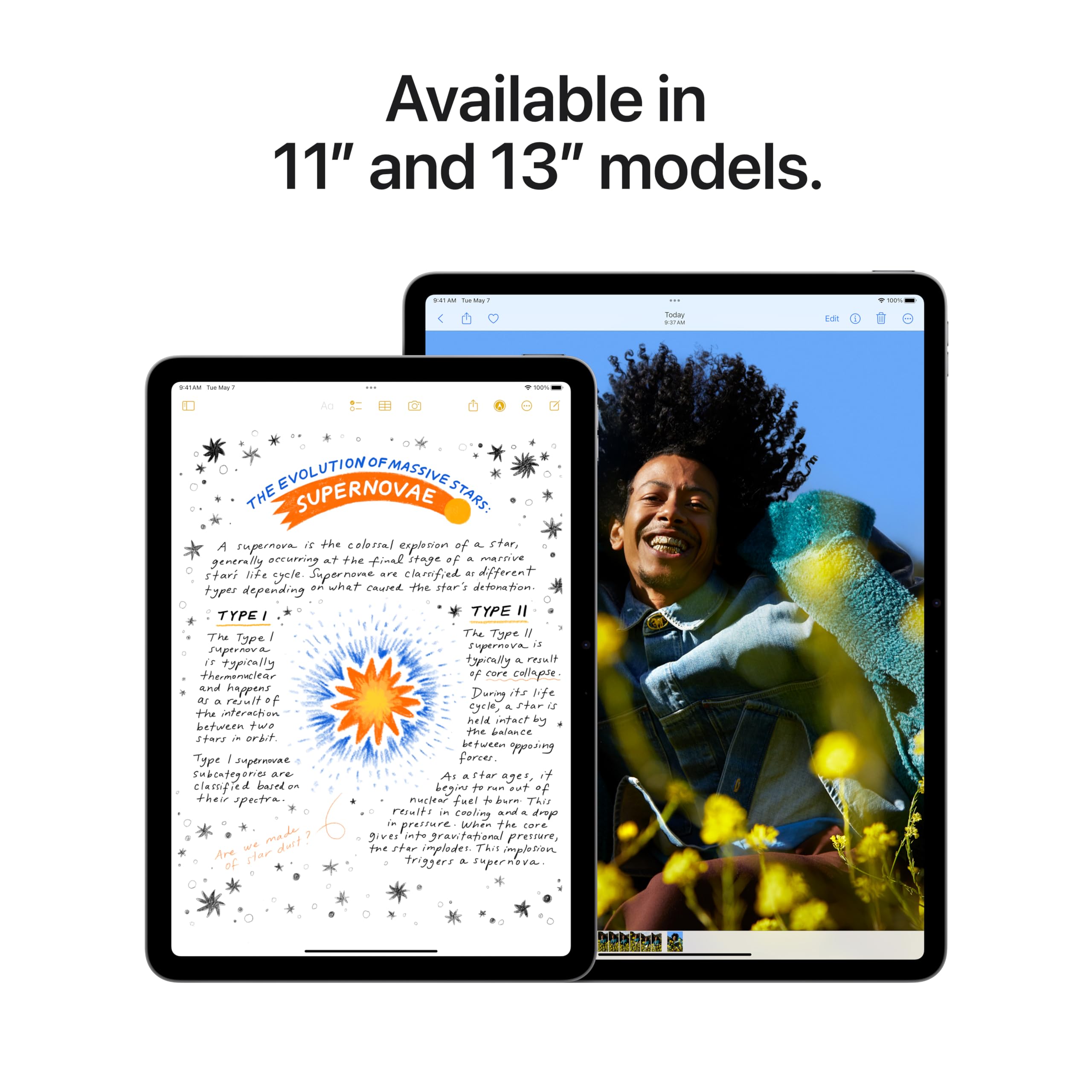 Amazon.com : Apple 2024 iPad Air, 13-inch, Wi-Fi, 128GB - Space