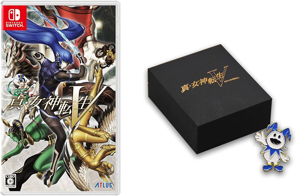 Amazon.co.jp: 真・女神転生V 【Amazon.co.jp限定】オリジナルピンズ
