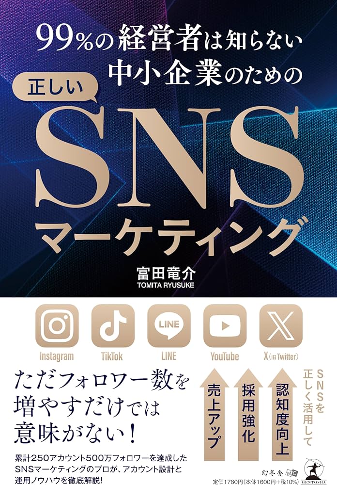 99％の経営者は知らない 中小企業のための正しいSNSマーケティング