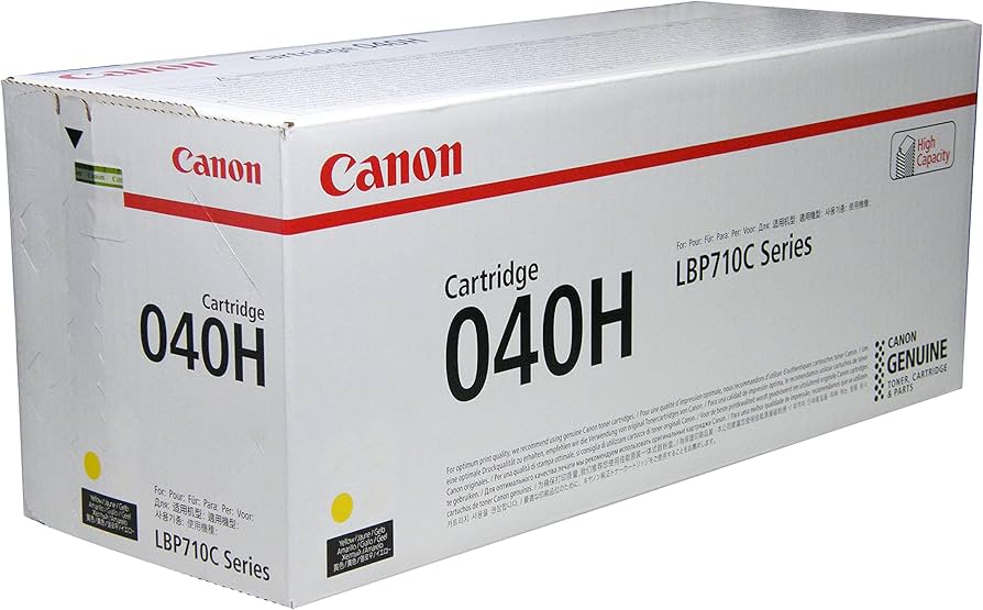 Amazon.co.jp: CANON トナーカートリッジ040H イエロー 純正品