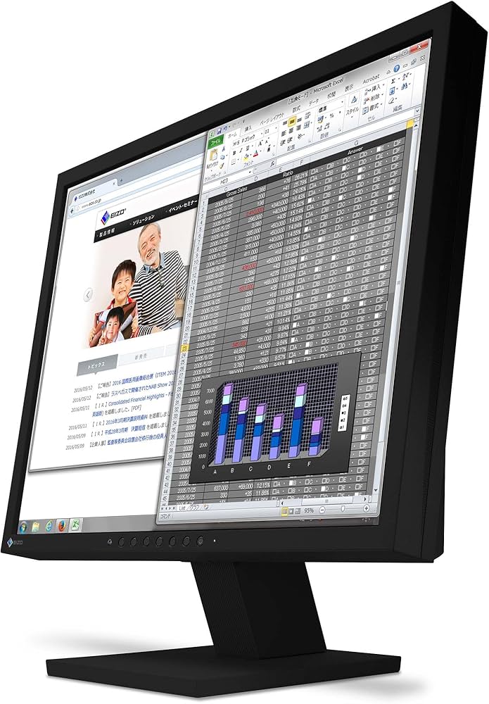 Amazon.co.jp: EIZO FlexScan S1934-TBK （19.0型モニター/1280×1024
