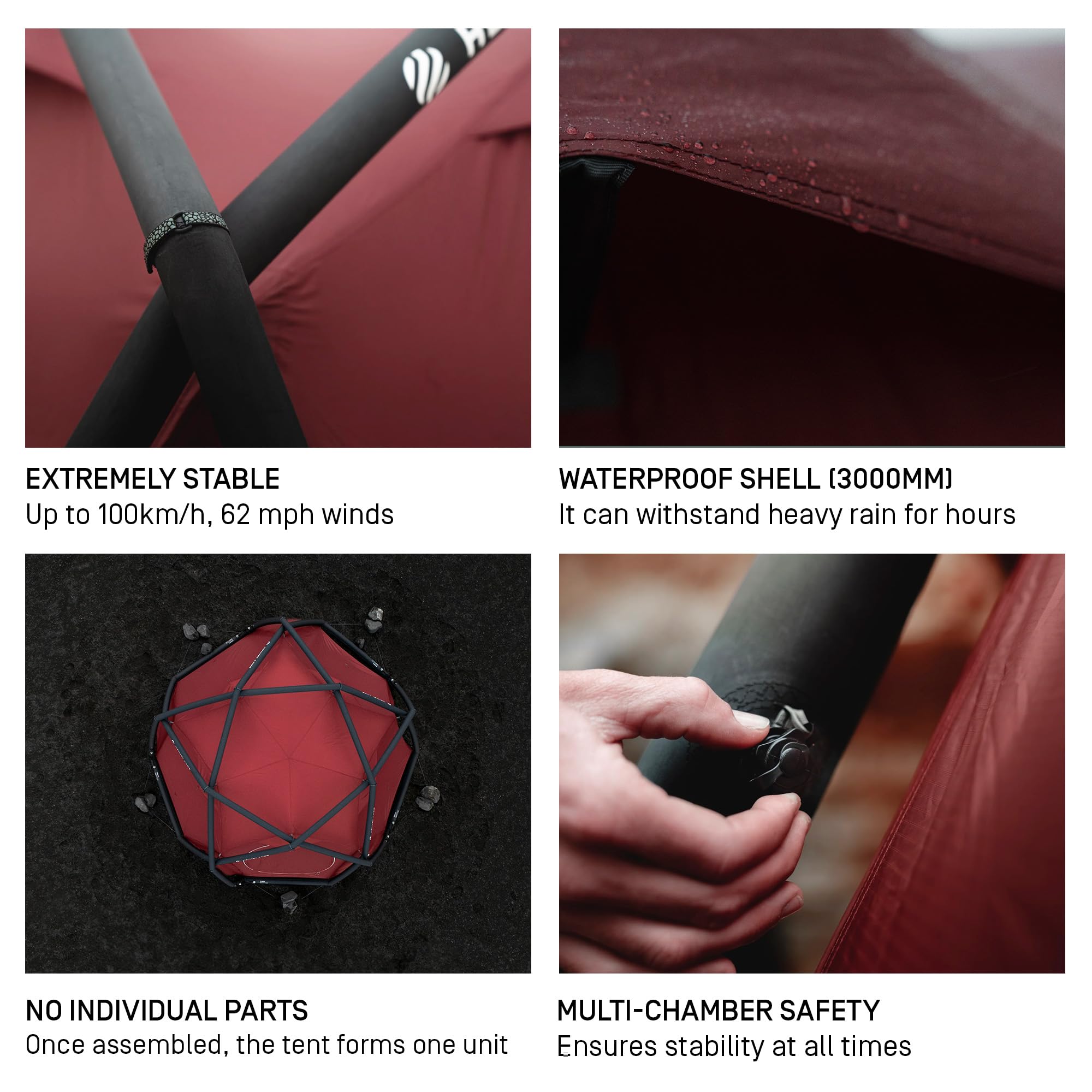 Amazon.co.jp: HEIMPLANET オリジナル | 2022 The CAVE XL 3人用テント