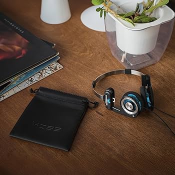 Amazon.co.jp: KOSS オープン型オーバーヘッドヘッドホン 折りたたみ式