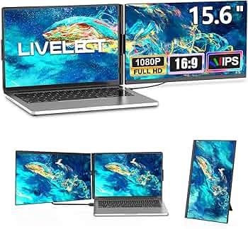 Amazon.co.jp: モバイルモニター 15.6インチ【2025新型ノートパソコン