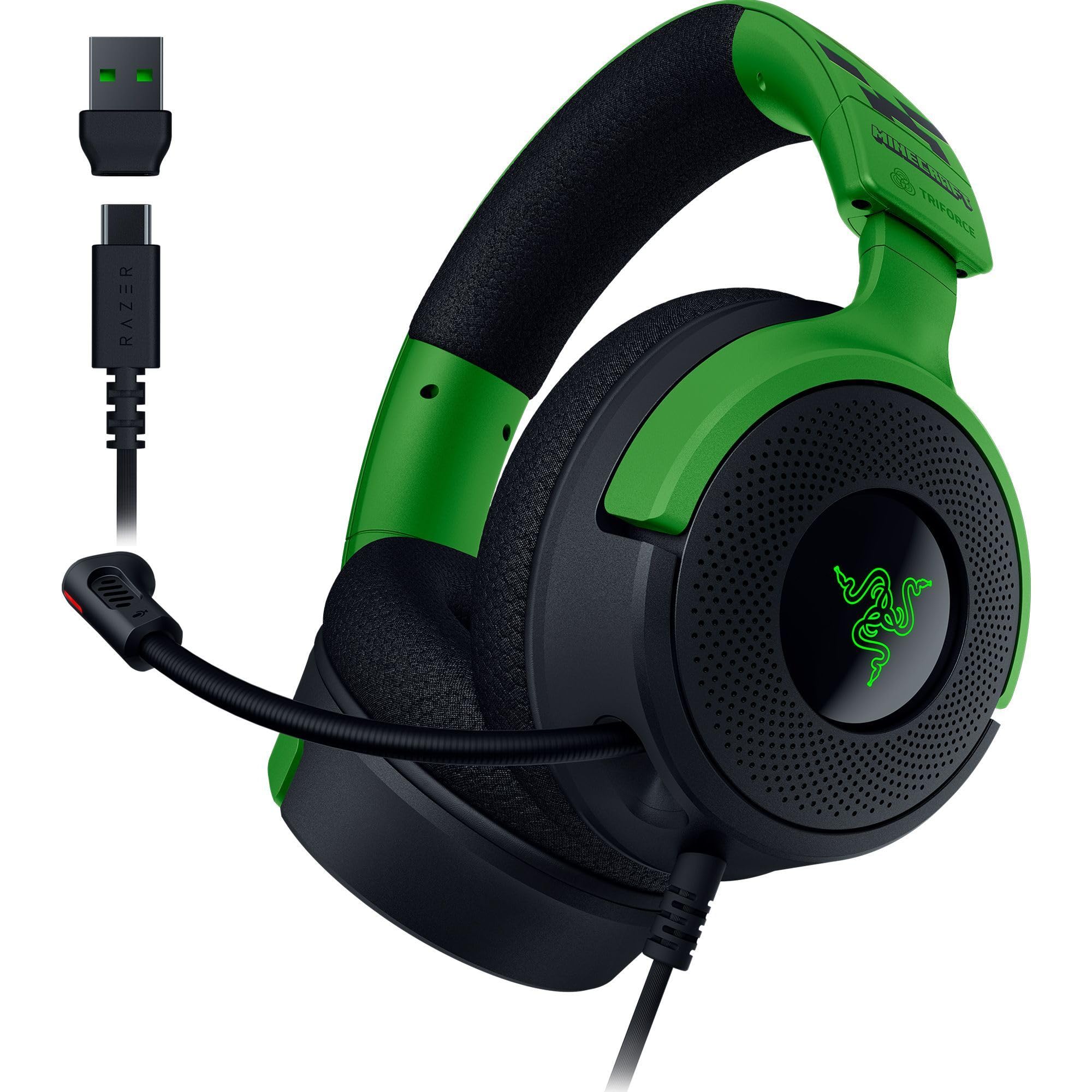 Amazon.co.jp: Minecraft ゲーミングヘッドセット Razer レイザー