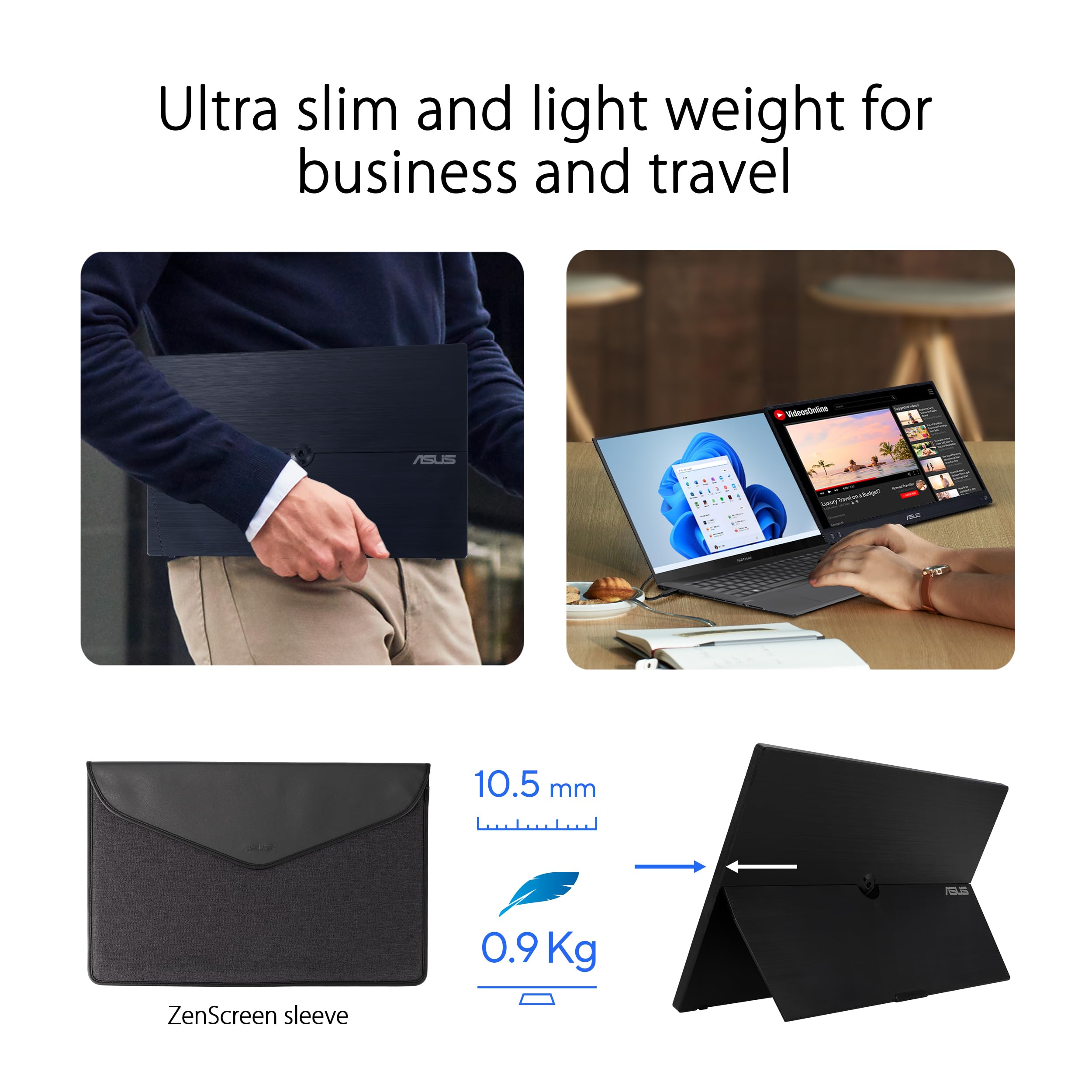 Amazon.com: ASUS Zenscreen MB16ACV - 15.6 Inch FHD Laptop Screen