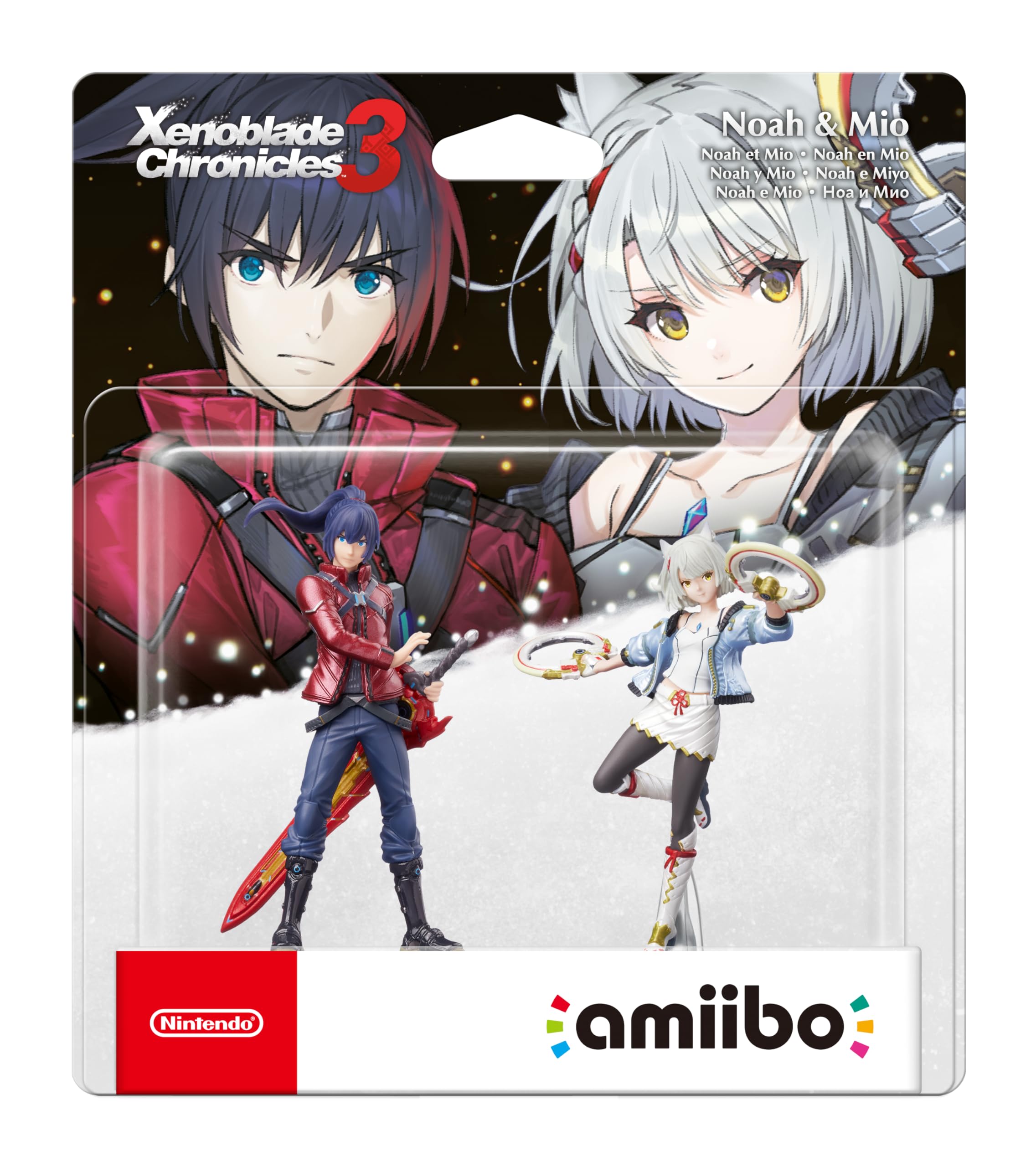 Amazon.com: Nintendo Amiibo Character 2 Pack - Noah & Mio