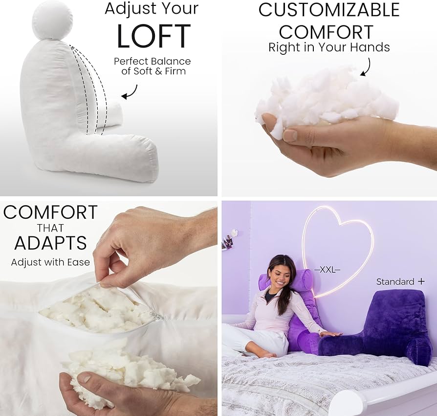 Amazon.com: Husband Pillow Reading Pillow with Arms - Standard