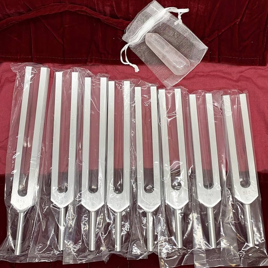 Amazon | BIOSONICS社 バイオソニックス 音叉 ソーラーハーモニック8本