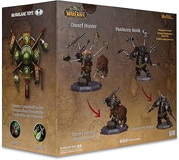 Amazon.com: McFarlane Toys - World of Warcraft Dwarf Hunter