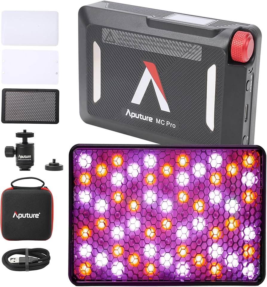 Amazon.com : Aputure MC PRO On Camera Video Light,LED Camera Light