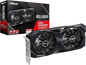 Amazon | ASRock グラフィックボード RX 6600 XT CLD 8GO AMD Radeon
