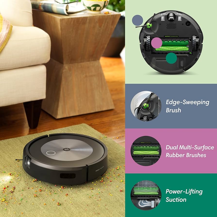 Amazon.com: iRobot Roomba j7+ (7550) Self-Emptying Robot Vacuum