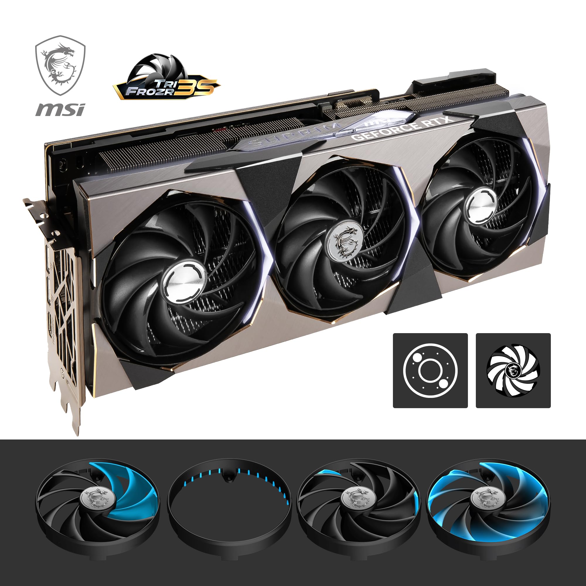Amazon | MSI GeForce RTX 4080 16GB SUPRIM X ゲーミンググラフィック