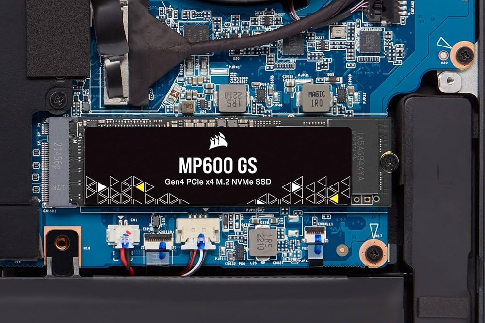 Amazon | CORSAIR MP600 GS PCIe Gen4 x4 NVMe M.2 SSD DirectStorage