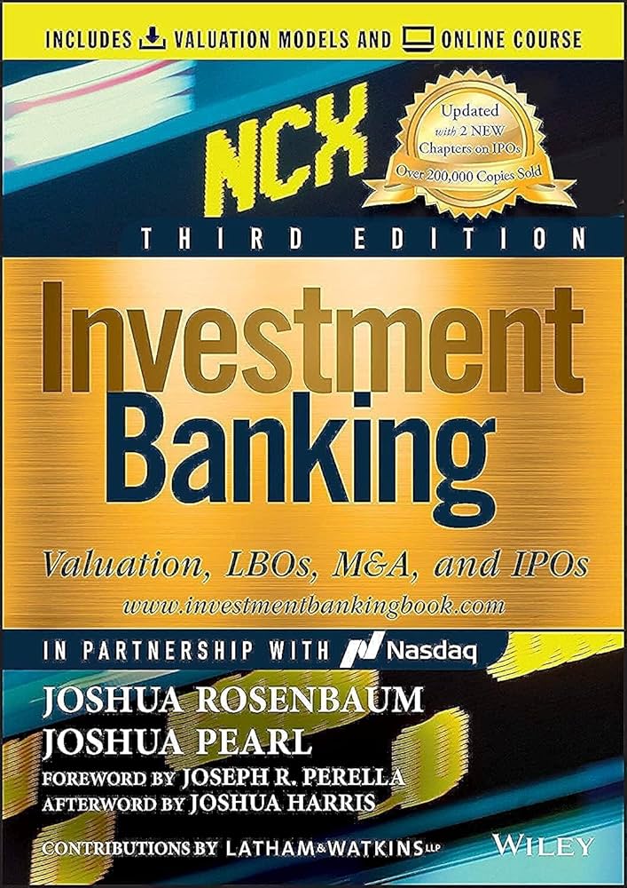 Amazon.com: Investment Banking: Valuation, LBOs, M&A, and IPOs