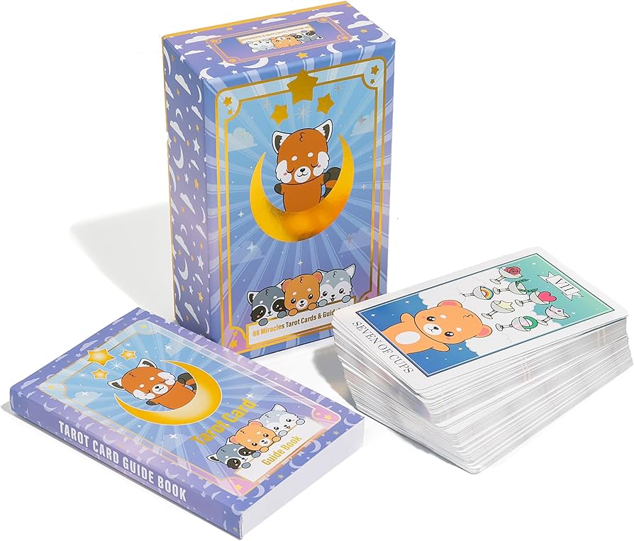 Amazon.com: Tarot Cards - Red Panda & Friends - Oracle Cards for