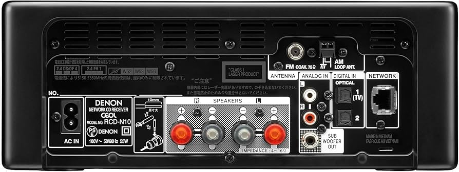 Amazon.co.jp: デノン Denon RCD-N10 ネットワークCDレシーバー HEOS