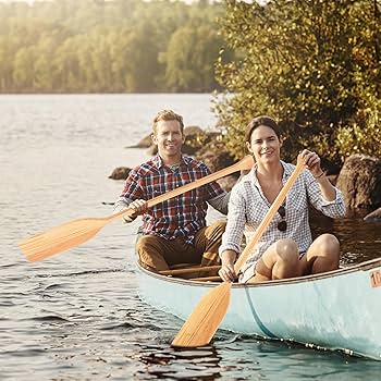 Amazon | Silipull 2個 オールウッドパドル 48インチ 木製パドル