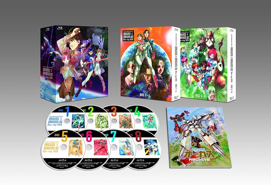 Amazon.co.jp: 超時空世紀オーガス×オーガス02 Blu-ray BOX(期間限定