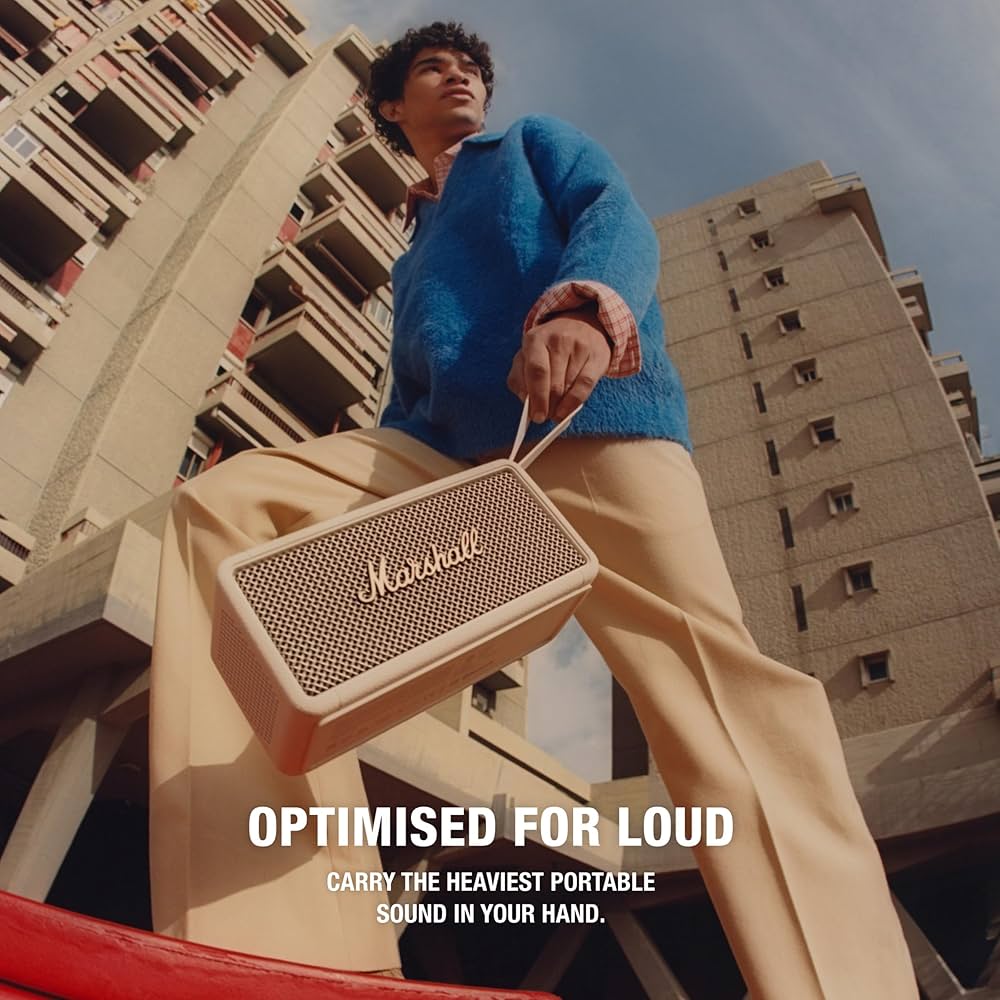 Amazon.co.jp: Marshall ワイヤレスポータブル防水スピーカー