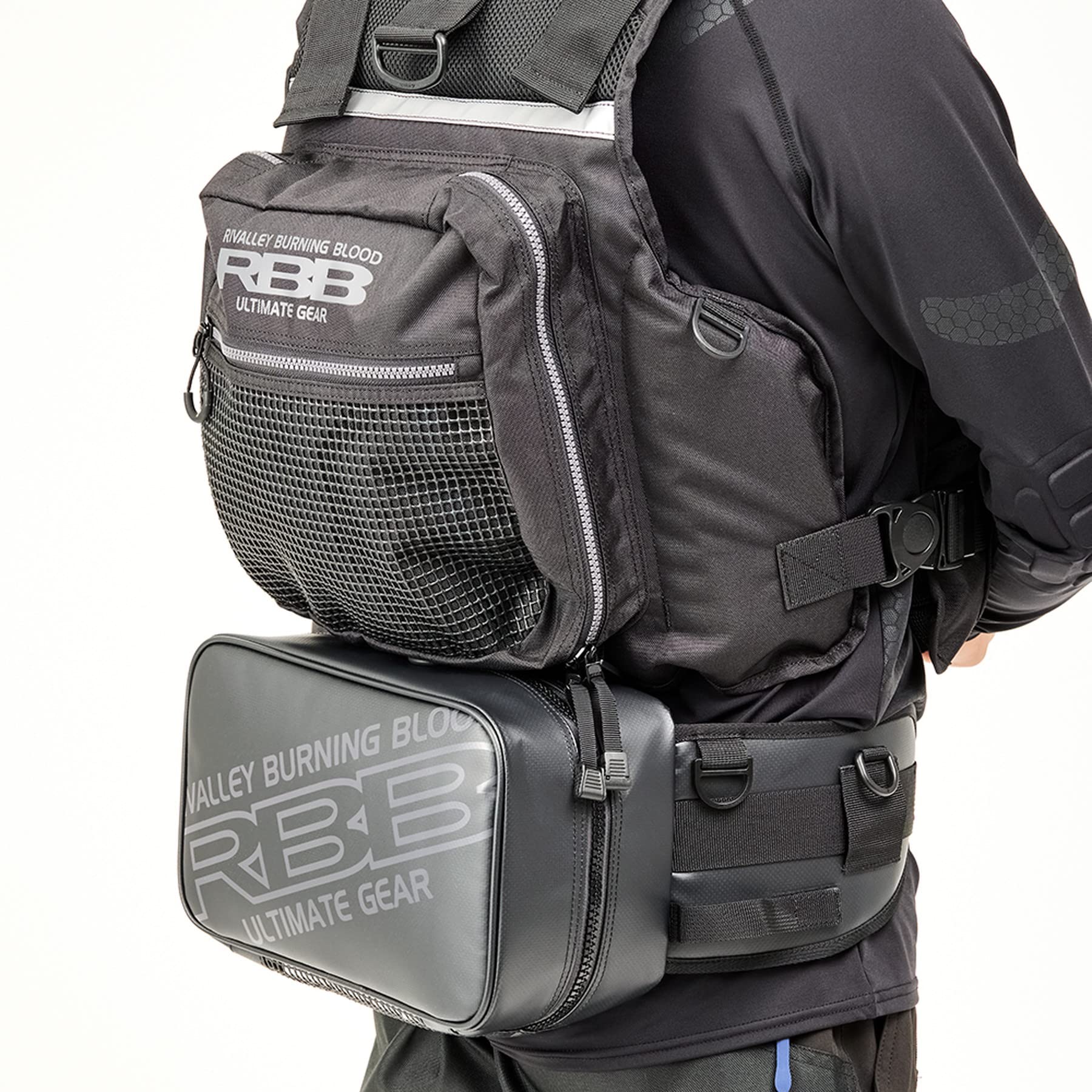 Amazon | 双進(SOSHIN) 7661 RBB ロックショアショートベスト ブラック