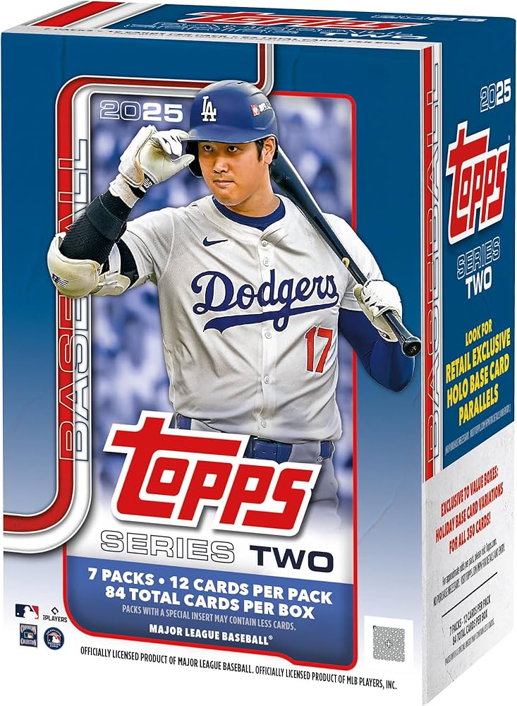 2025 Topps Baseball Series 2 - Factory Sealed - Value Box : Amazon