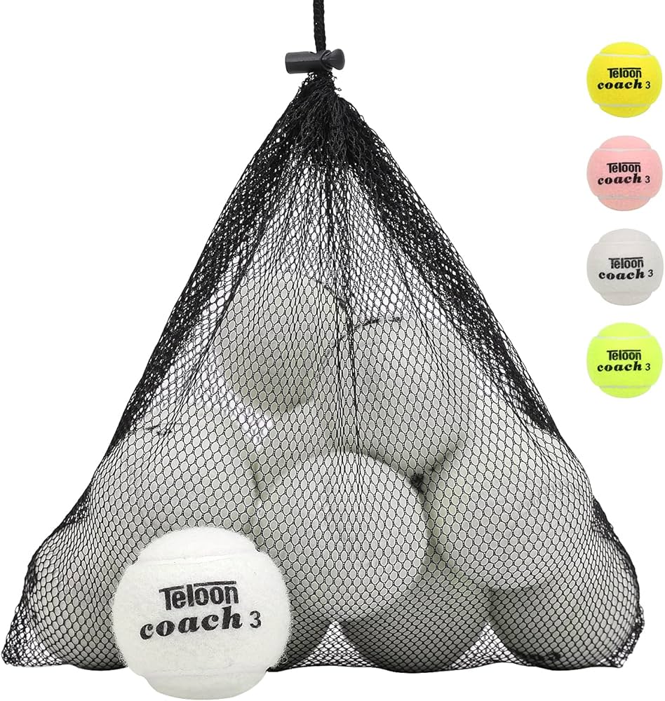 Amazon | テニスボール (ホワイト-12個) | Teloon | ボール