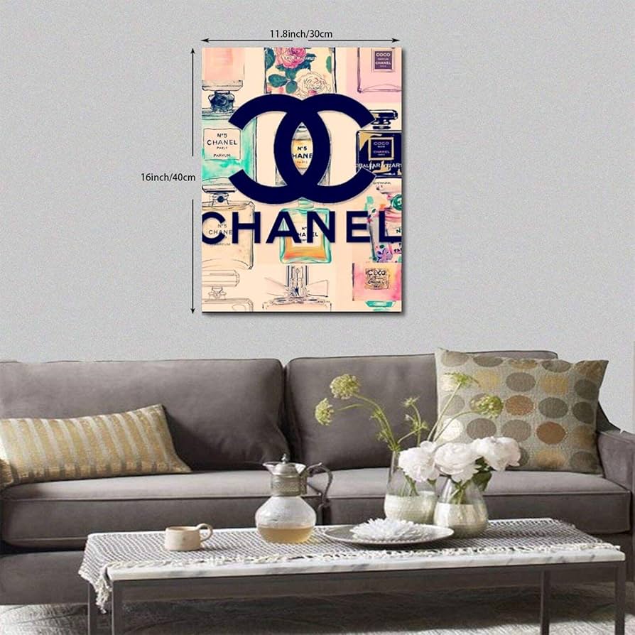 Amazon.co.jp: シャネル 流行 アートパネル 壁飾り 絵画 壁掛け