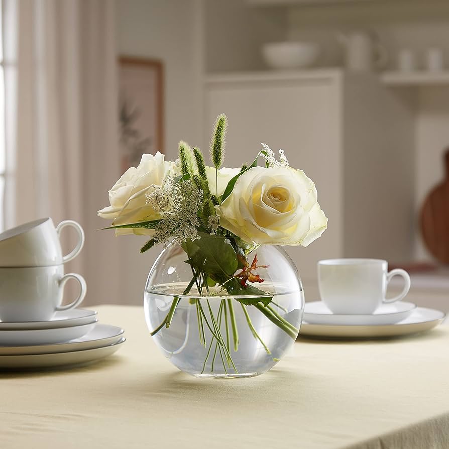 Amazon.co.jp: LEONARDO (レオナルド) フラワーベース クリアー サイズ