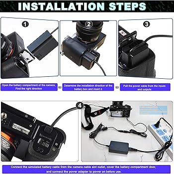 Amazon.com : HY1C NP-FZ100 AC power adapter /NPFZ100 dummy battery