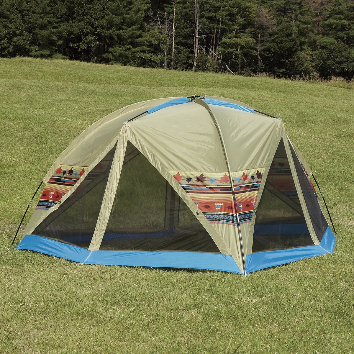 Amazon | ロゴス タープ ナバホラウンドタープ 71806504 | ロゴス