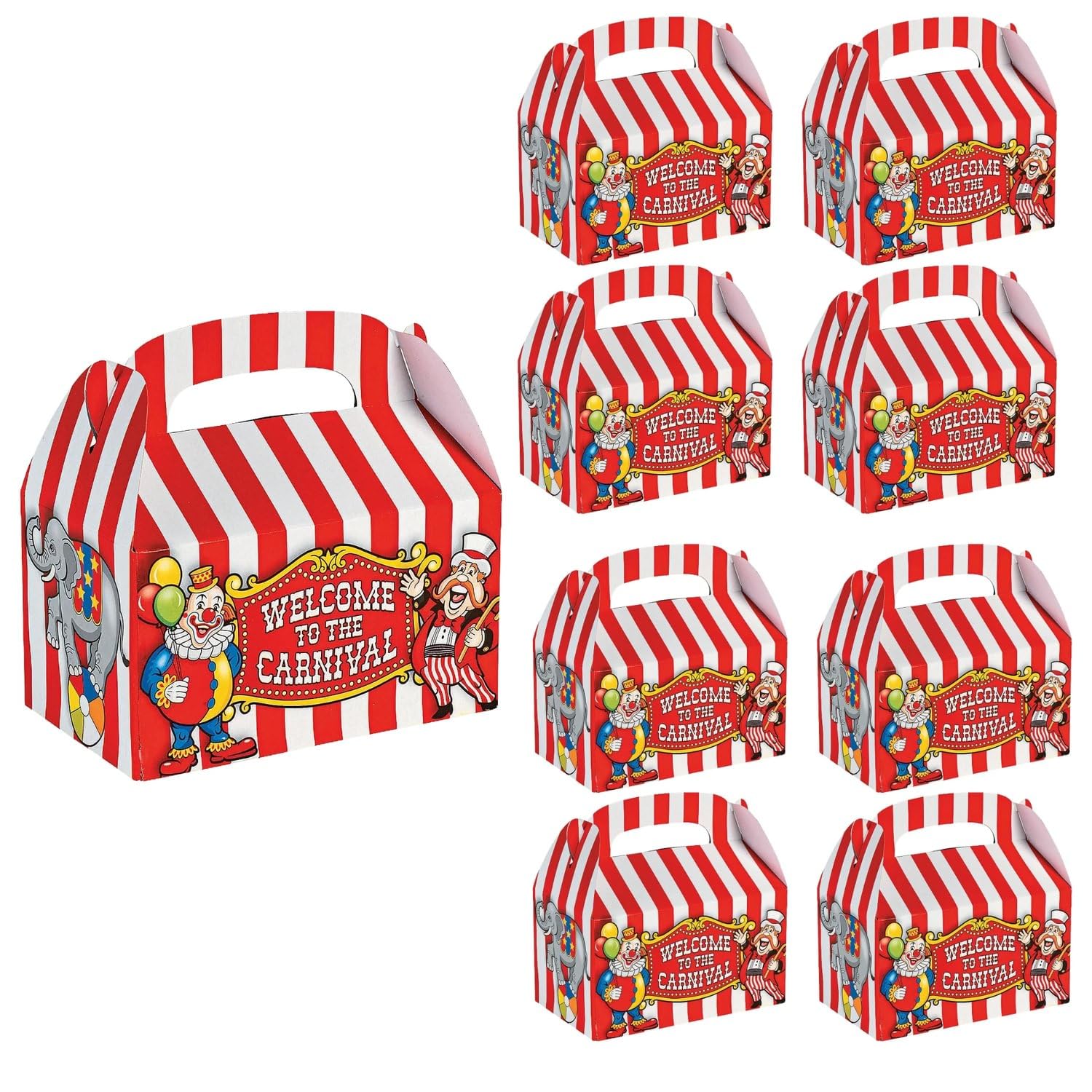 Amazon.com: Fun Express Circus Big Top Treat Box - Carnival Party