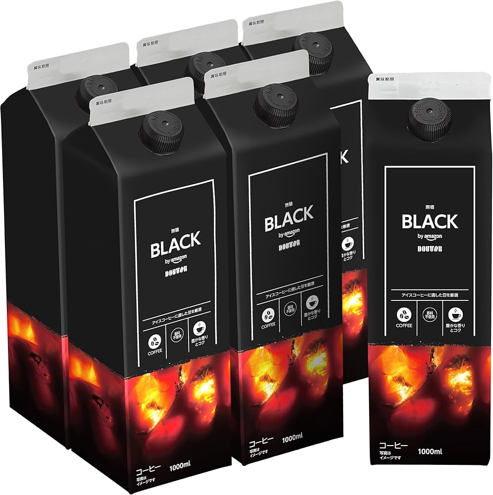 Amazon.co.jp: by Amazon ドトールコーヒー アイスコーヒー 紙パック