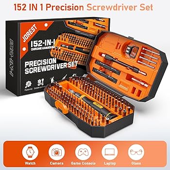 Amazon | JOREST 152 in 1 精密ドライバーセット, 磁気特殊工具キット