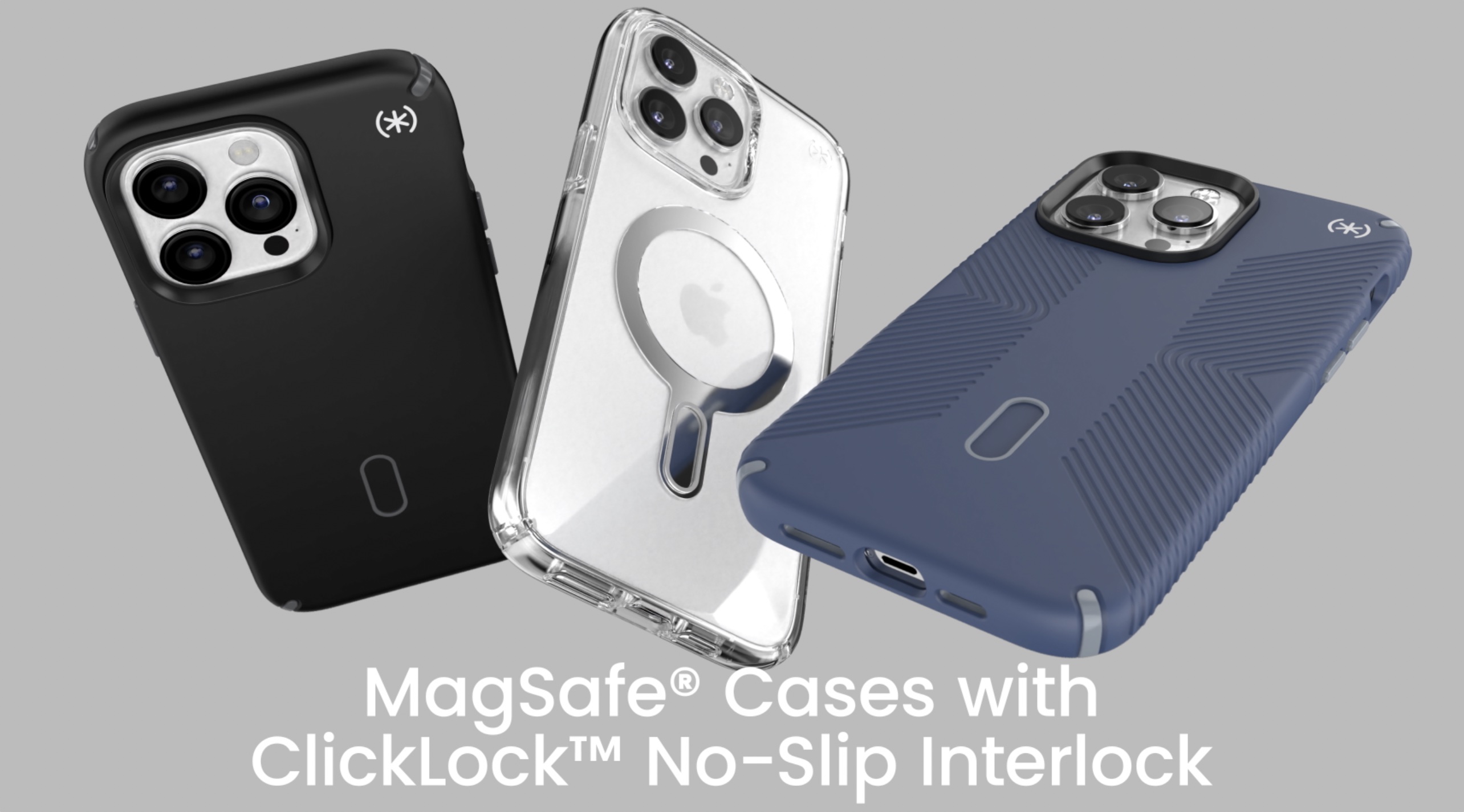 Amazon.com: Speck iPhone 15 Pro Max Case - ClickLock No-Slip